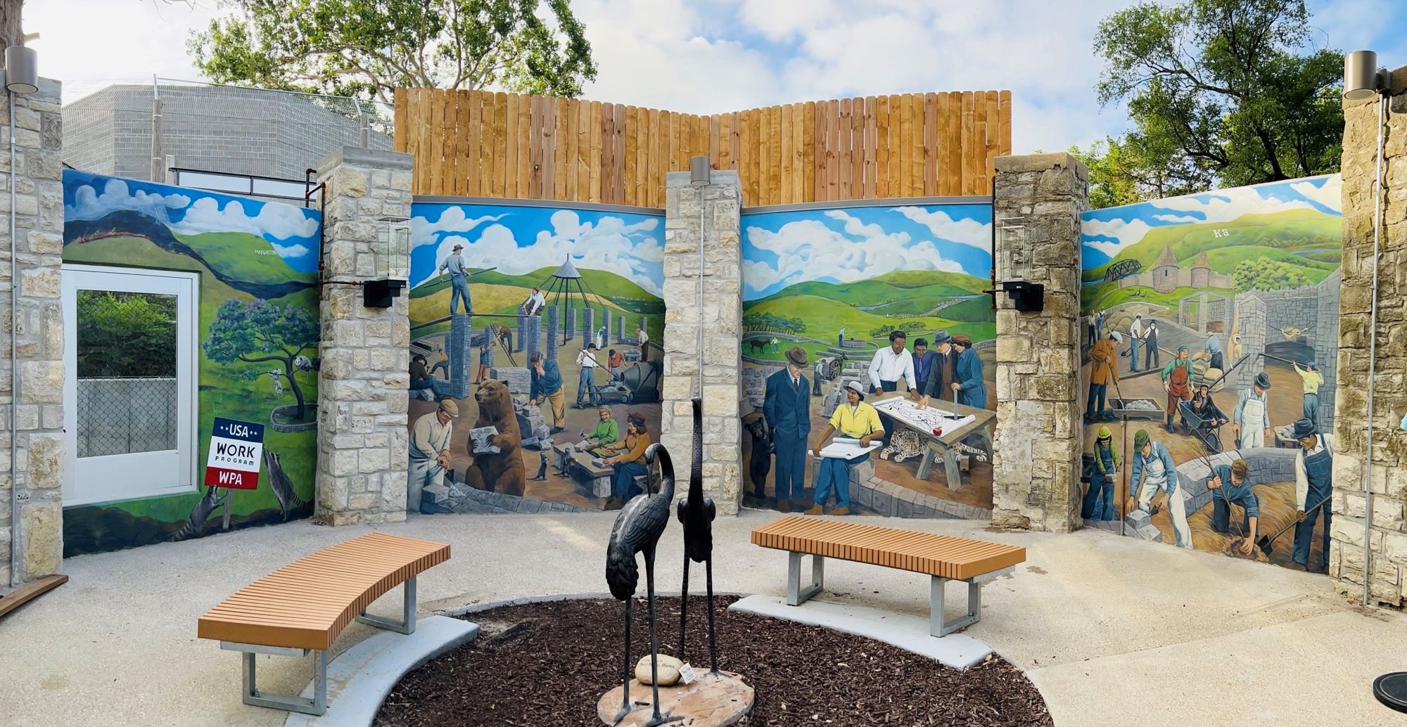 WPA Finished Mural Photo